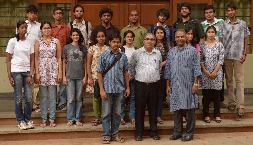 Students who participated in short-course on Mapping Essentials at St. Joseph's College.
